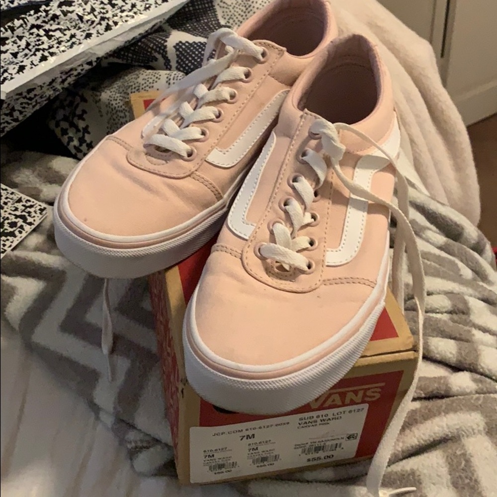 Vans pink